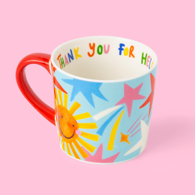 Eleanor Bowmer Thank You for Helping Me Shine Mug at Bibelot Leek UK Stockist