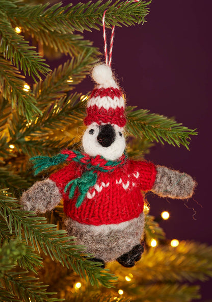 Namaste Fair Trade Felt Cosy Baby Penguin Decoration