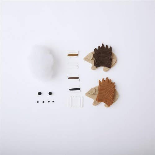 Felt Hedgehogs Kit