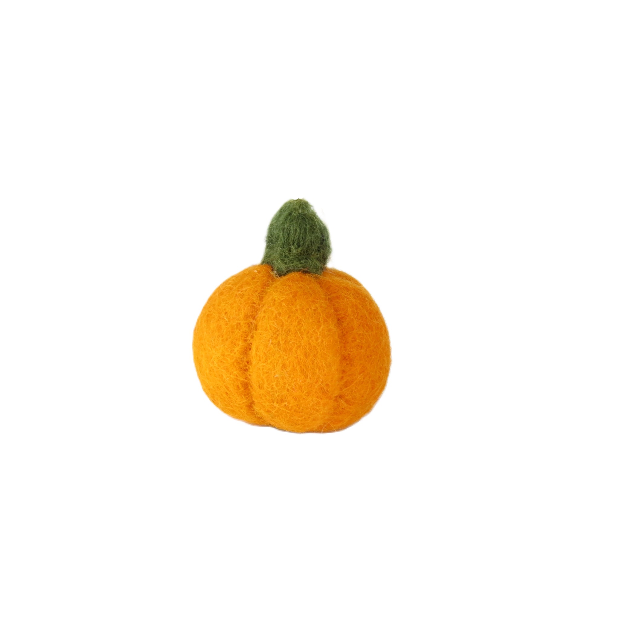 Felt Mini Halloween Pumpkin