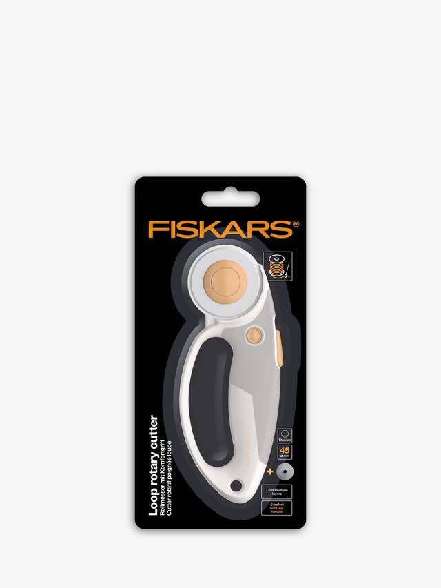 Fiskars Loop Titanium Easy Blade Change Rotary Cutter: 45mm at Bibelot Leek