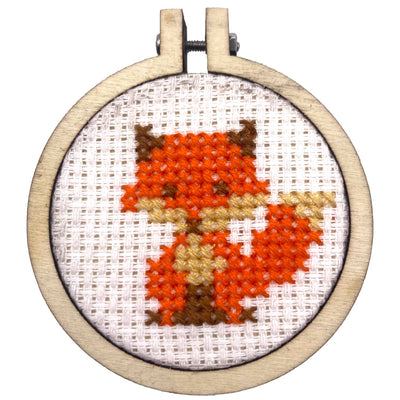 For Fox Sake! Mini Matchbox Cross Stitch Kit