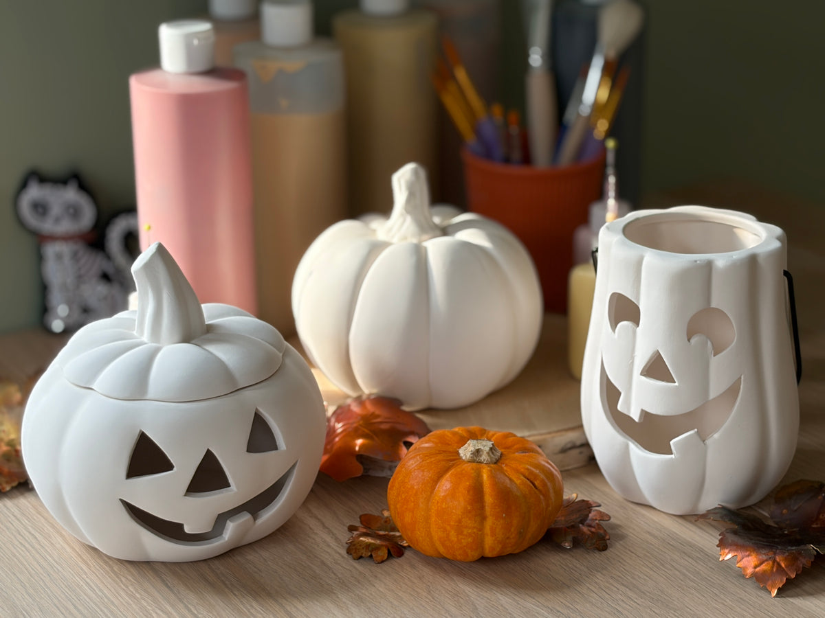 Halloween Pottery Painting Workshop with Yor Pot in Leek Staffordshire