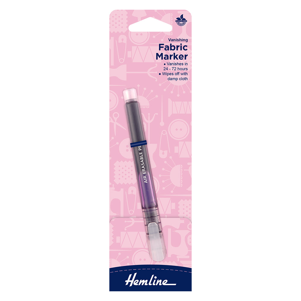Hemline Fabric Marker: Vanishing