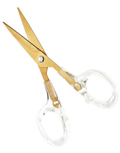Hemline Gold Embroidery Scissors