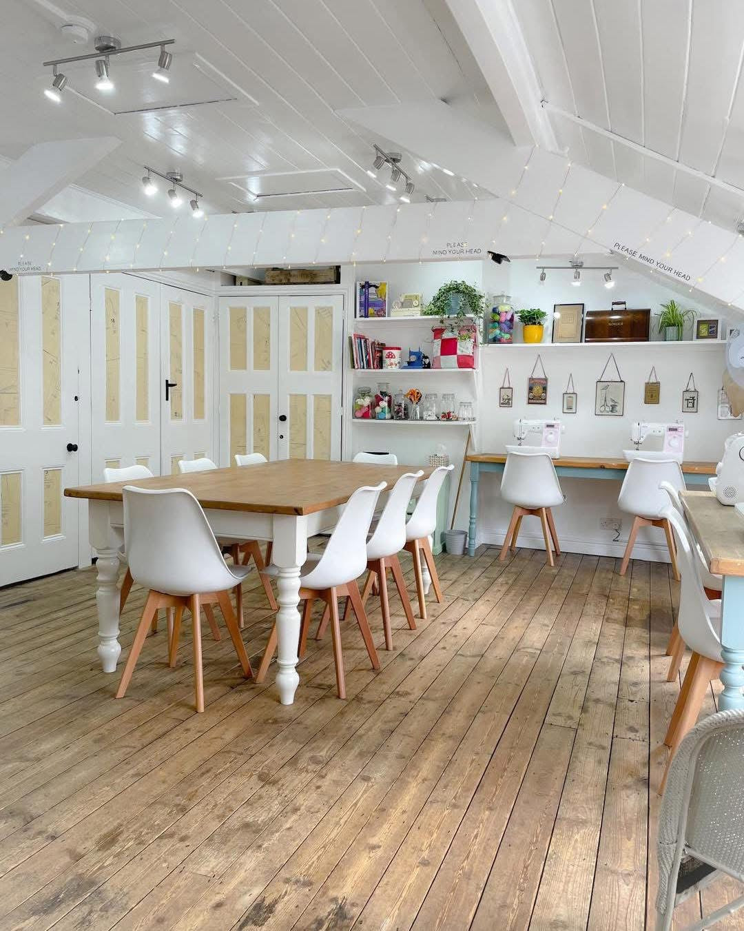 Craft workshop room available to hire at Bibelot, Leek, Staffordshire