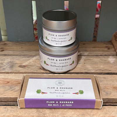 The Yorkshire Candle Company Plum & Rhubarb Candle / Wax Melt