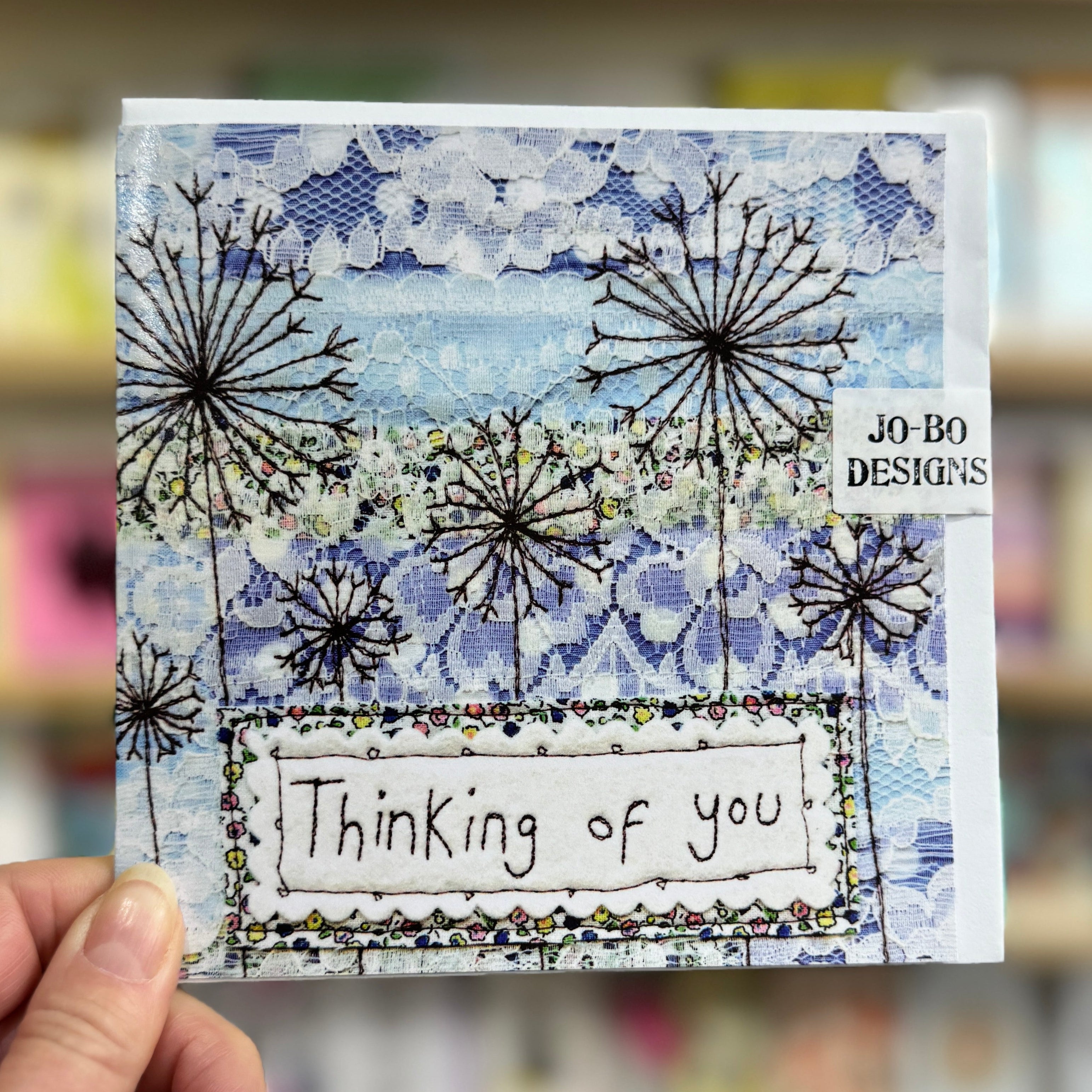 Jo-Bo Designs Thinking of You Card at Bibelot Leek