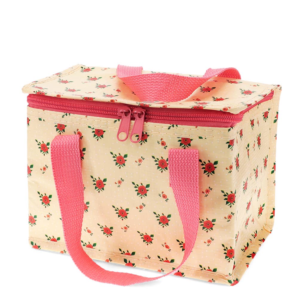 Insulated Lunch Bag - French Rose at Bibelot, Leek