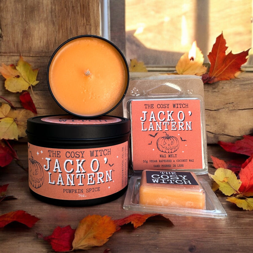 Jack O' Lantern Candle / Wax Melt