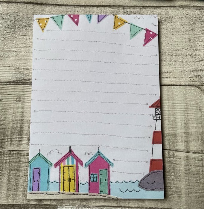 Jo Bo Designs Beach Huts A6 Pad 