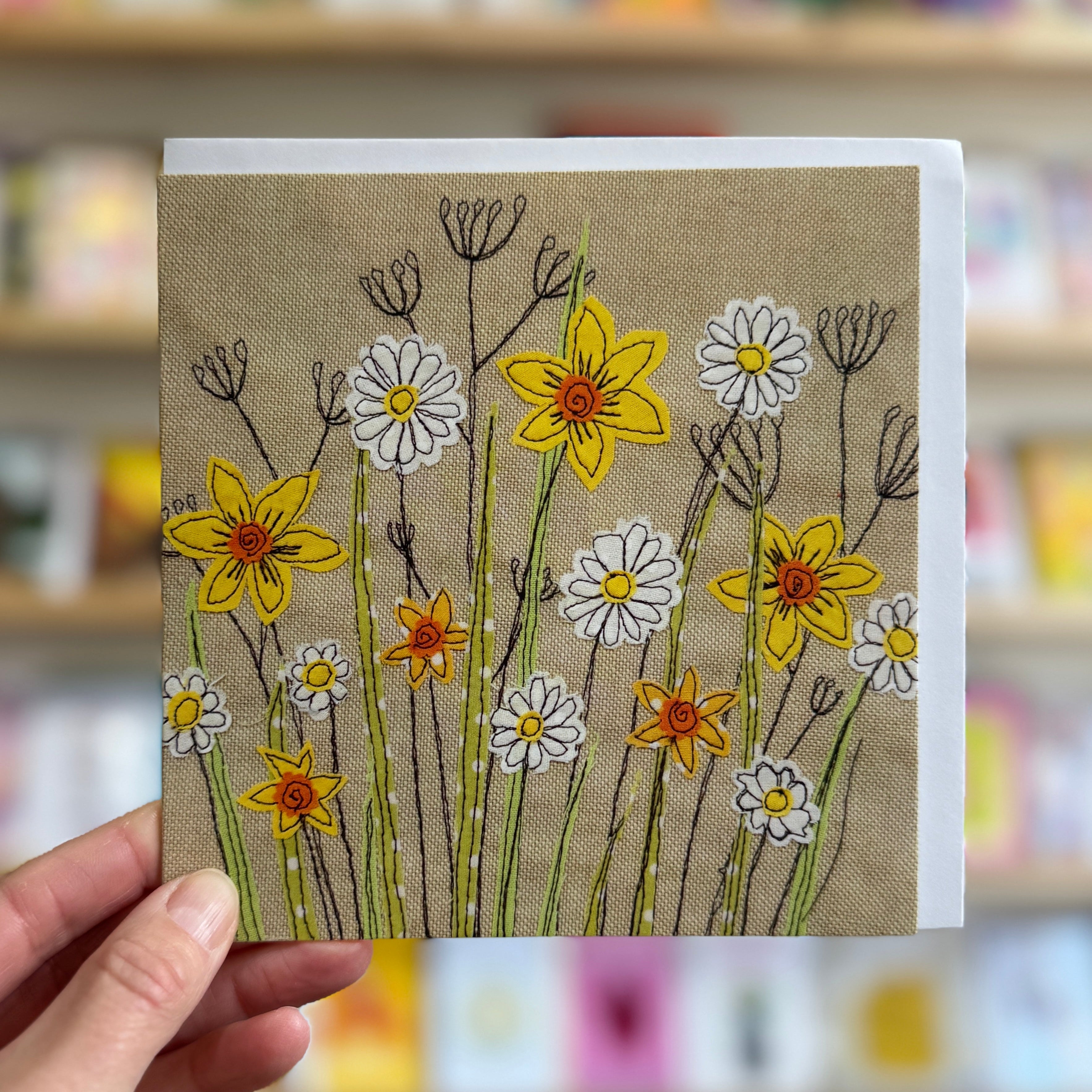 Jo Bo Designs Daffs and Daisies Card at Bibelot Leek
