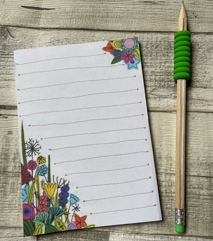 Jo Bo Designs Flowers A6 Pad