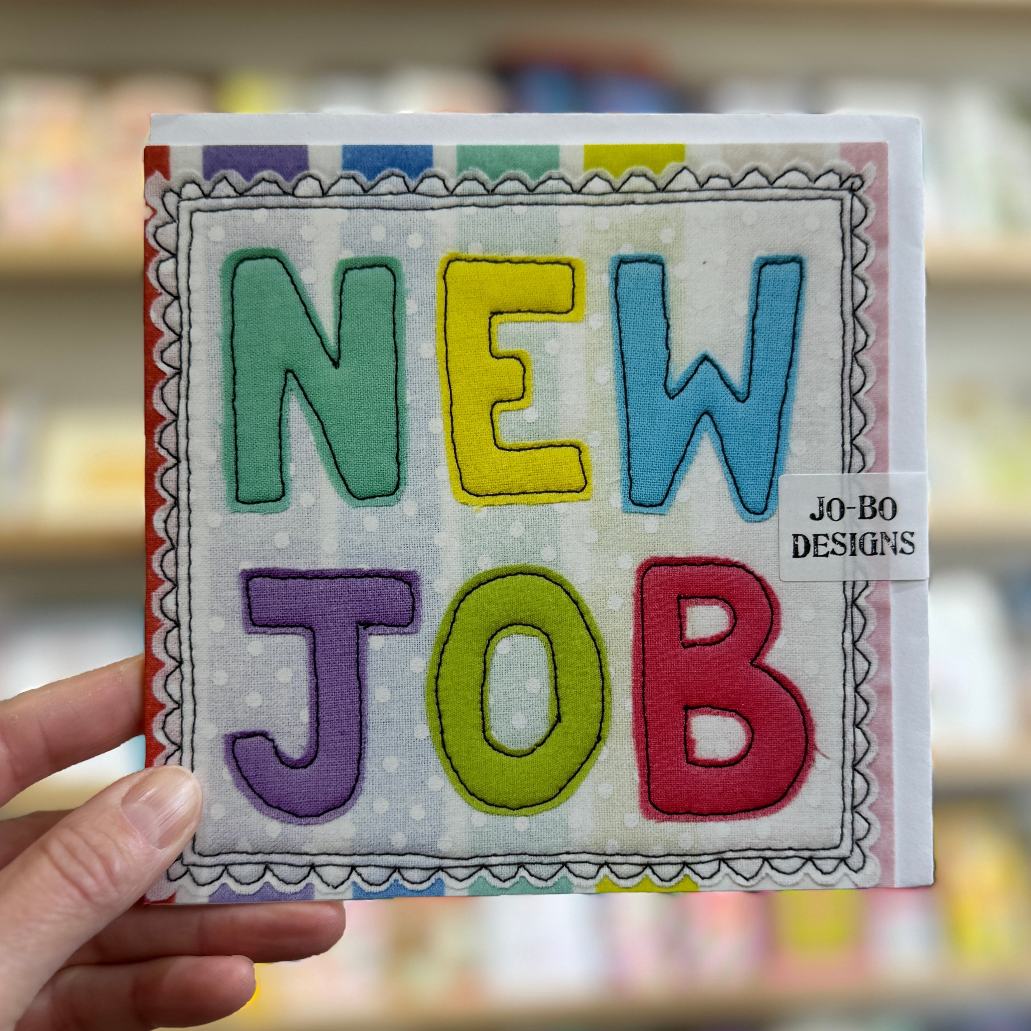 Jo Bo Designs New Job Card at Bibelot Leek