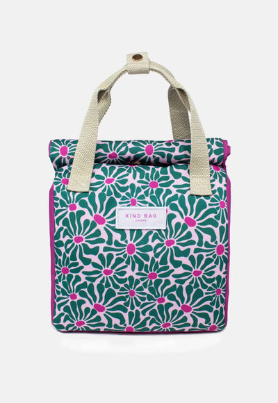 Kind Bags Lunch Bag | Abstract Flowers at Bibelot Leek UK Stockist