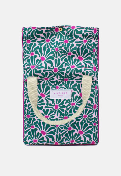 Kind Bags Lunch Bag | Abstract Flowers at Bibelot Leek UK Stockist