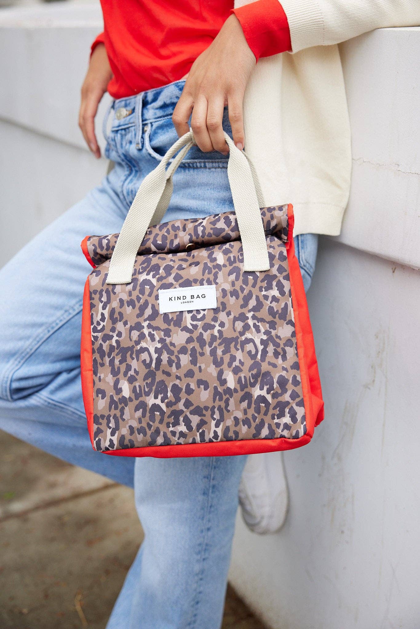Kind Bags Lunch Bag | Leopard at Bibelot Leek UK Stockist