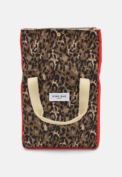 Kind Bags Lunch Bag | Leopard at Bibelot Leek UK Stockist