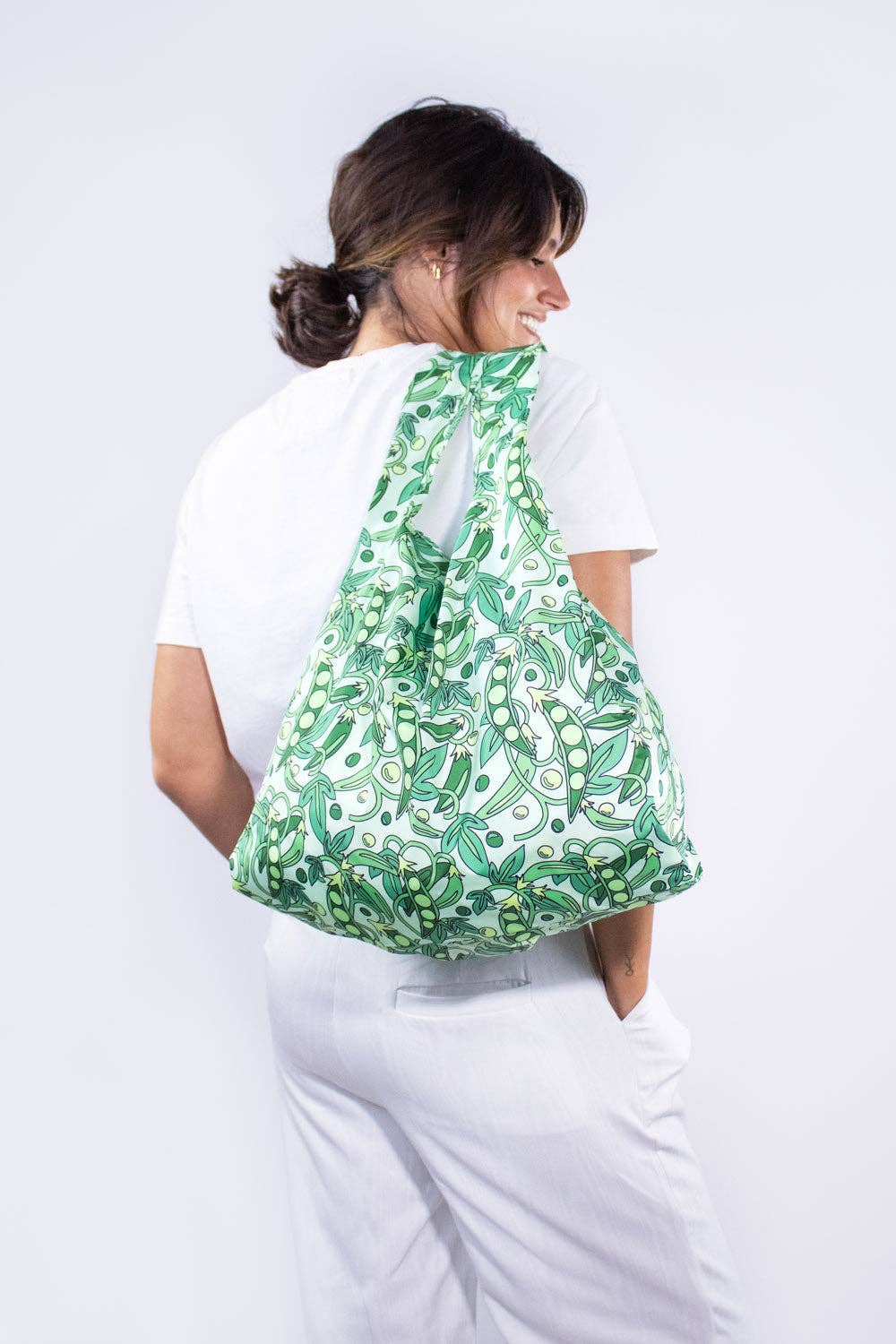 Kind Bags Peas | Medium Reusable Tote Bag at Bibelot Leek UK Stockist