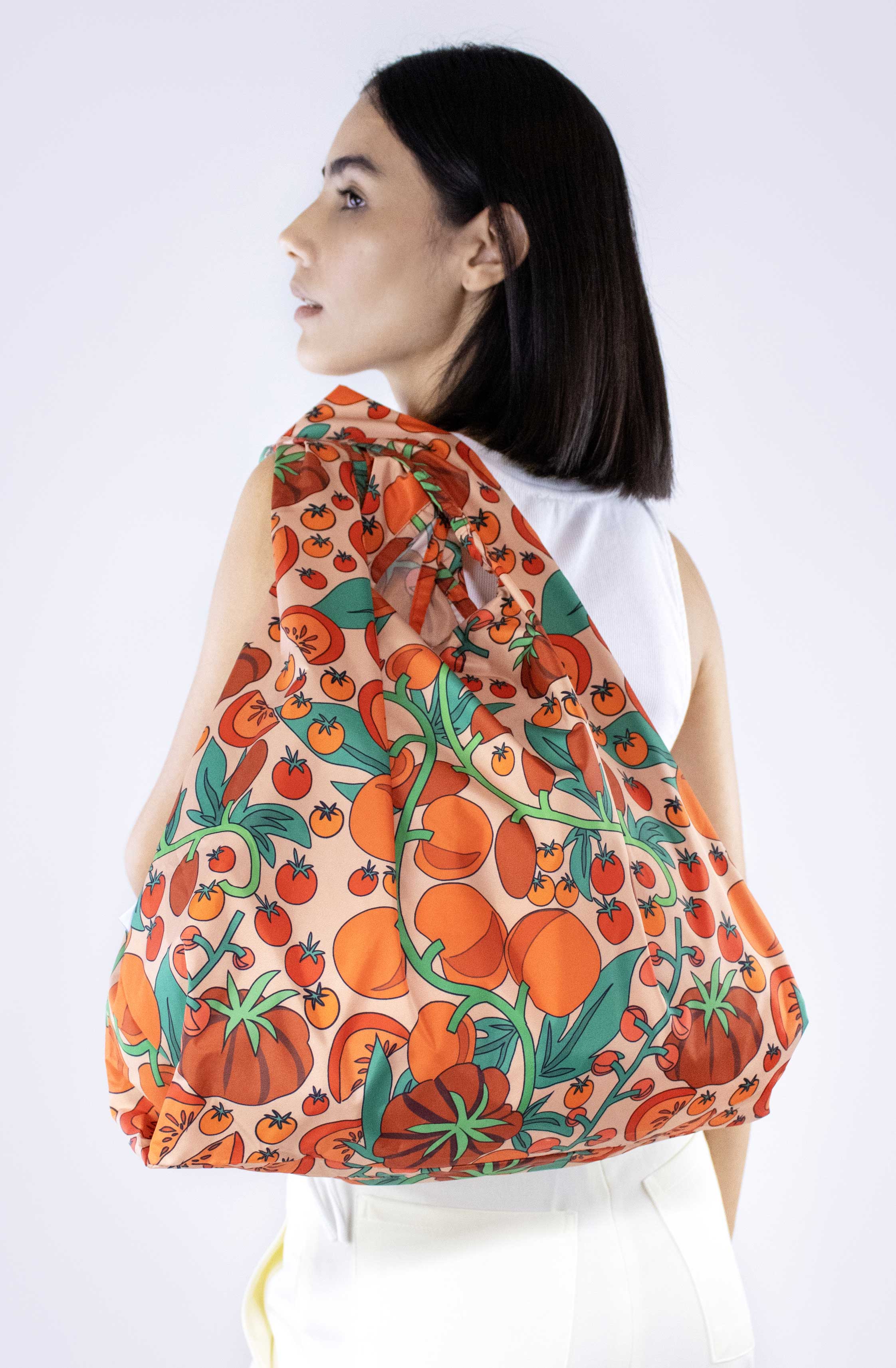 Kind Bags Tomatoes | Medium Reusable Tote Bag at Bibelot Leek UK Stockist