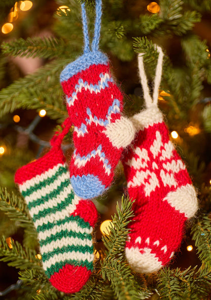 Namaste Fair Trade Knitted Stocking Decoration
