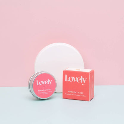 Lip Balm - Birthday Cake - Raspberry Marshmallow