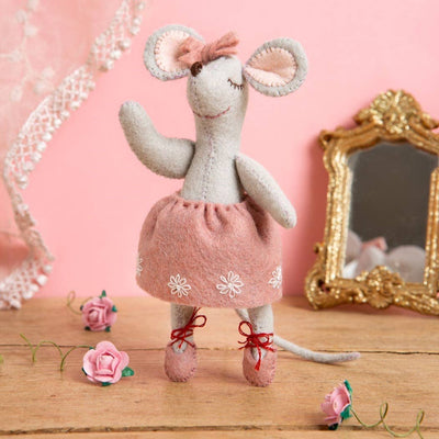 Corinne Lapierre Little Mouse The Ballet Dancer Felt Craft Mini Kit