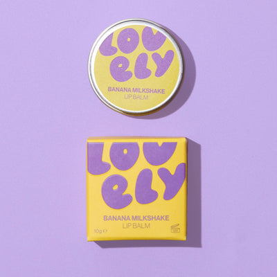 Lovely Banana Milkshake Lip Balm at Bibelot Leek