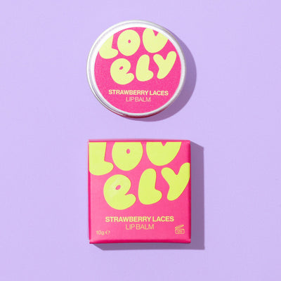 Lovely Strawberry Laces Lip Balm at Bibelot