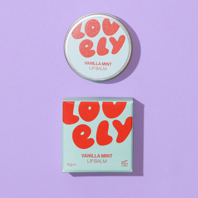 Lovely Vanilla Mint Lip Balm at Bibelot Leek