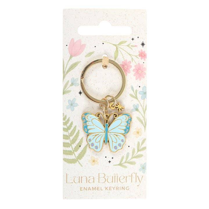 Luna Butterfly Keyring at Bibelot Leek