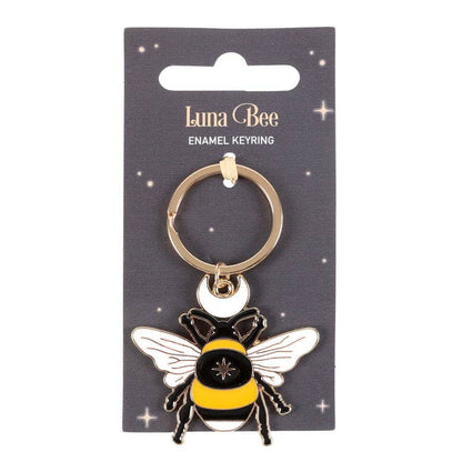 Luna Forest Bee Enamel Keyring