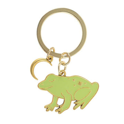 Luna Frog Keyring at Bibelot Leek