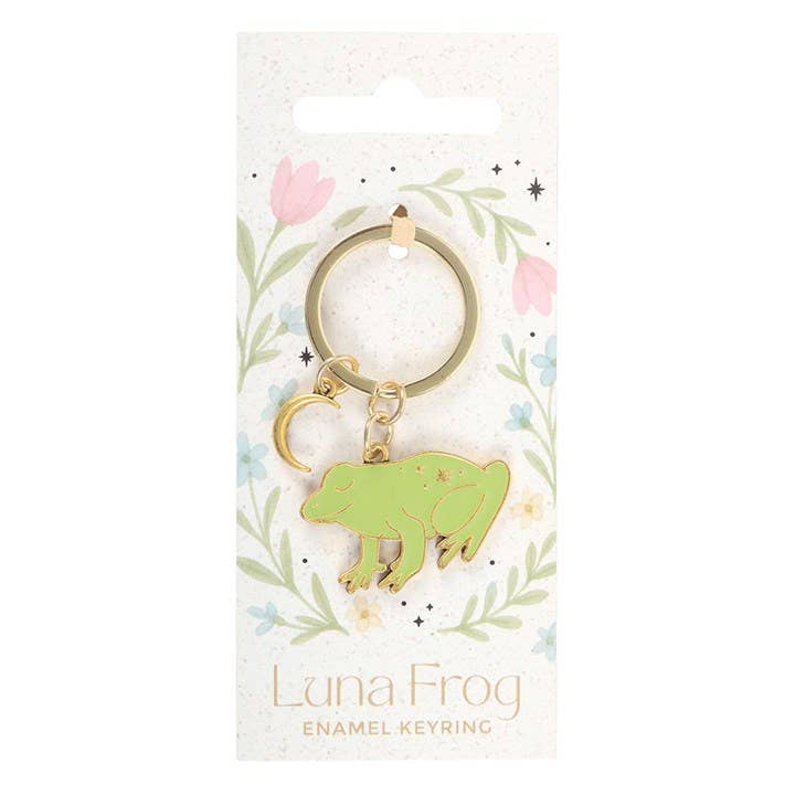 Luna Frog Keyring at Bibelot Leek