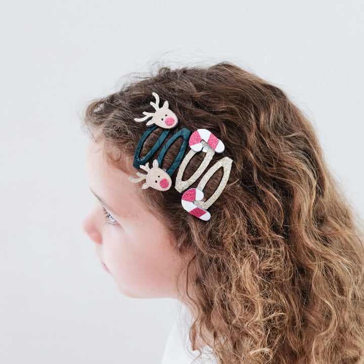 Mimi & Lula Rudolph & Candy Cane Clic Clacs