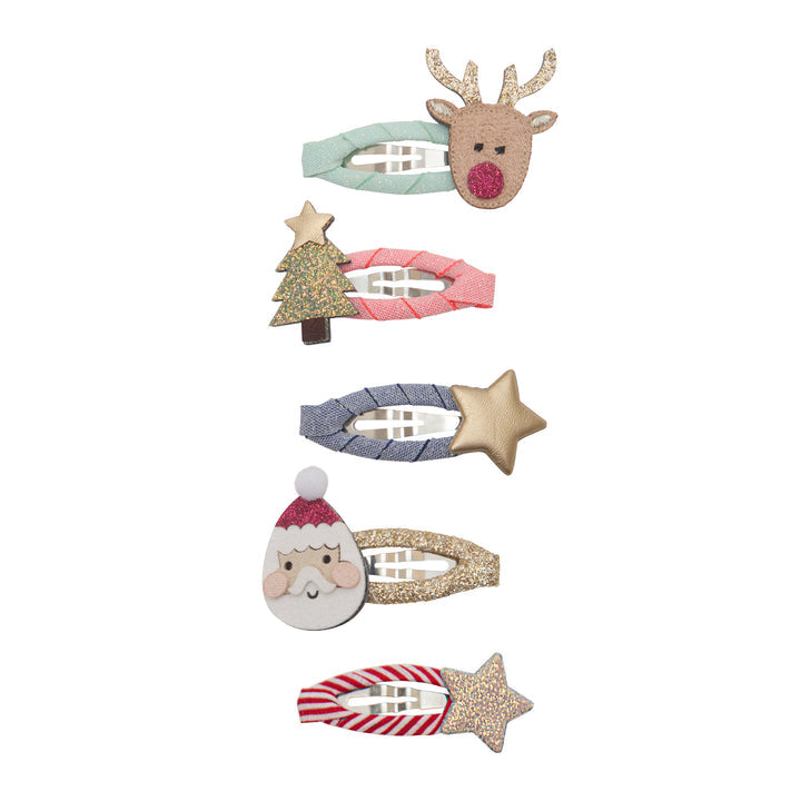 Mimi & Lula Santa & Rudolph Mini Clic Clacs
