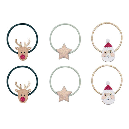 Mimi & Lula Santa & Rudolph Ponies