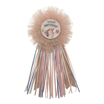 Mimi & Lula Unicorn Birthday Badge