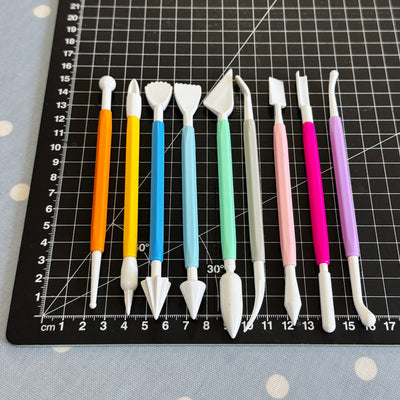 Modelling Clay Tools - Set of 9 at Bibelot Leek