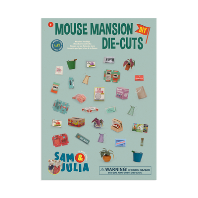 Mouse Mansion Die-Cuts Luxury Set Sam & Julia UK Stockist