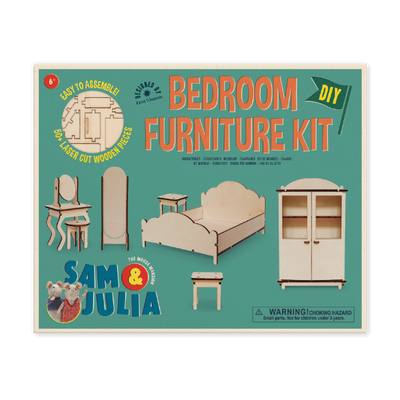 Mouse Mansion Furniture Kit - Bedroom Sam & Julia UK Stockist