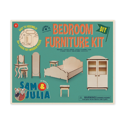 Mouse Mansion Furniture Kit - Bedroom Sam & Julia UK Stockist