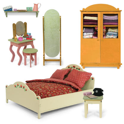 Mouse Mansion Furniture Kit - Bedroom Sam & Julia UK Stockist