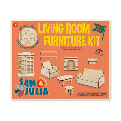 Mouse Mansion Furniture Kit - Living Room Sam & Julia UK Stockist