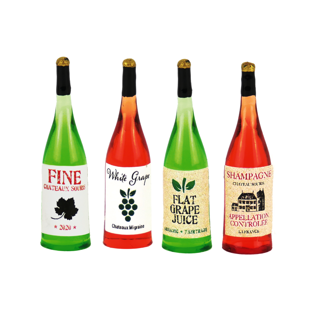 Mouse Mansion Minis Bottle Set