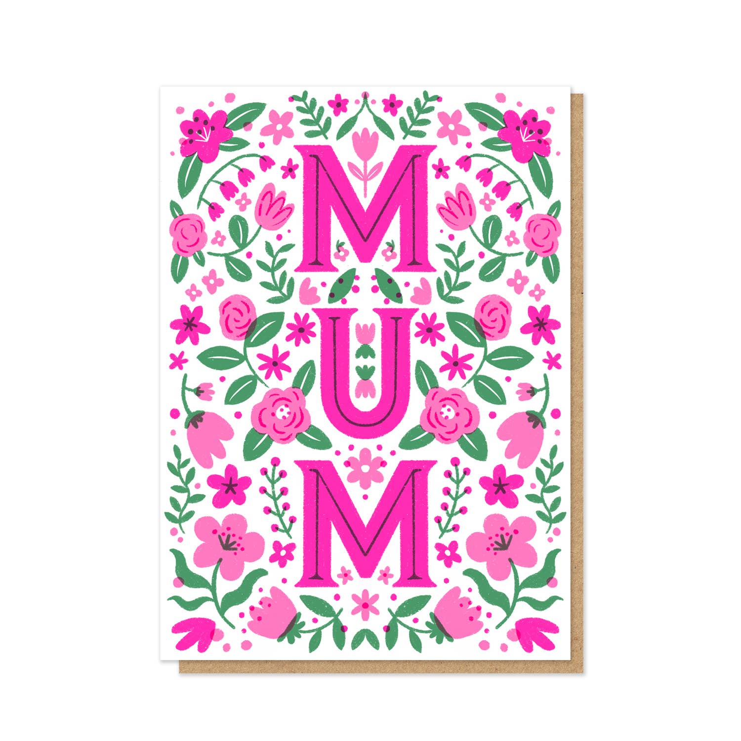 Stormy Knight Mum Floral Mother's Day Card at Bibelot