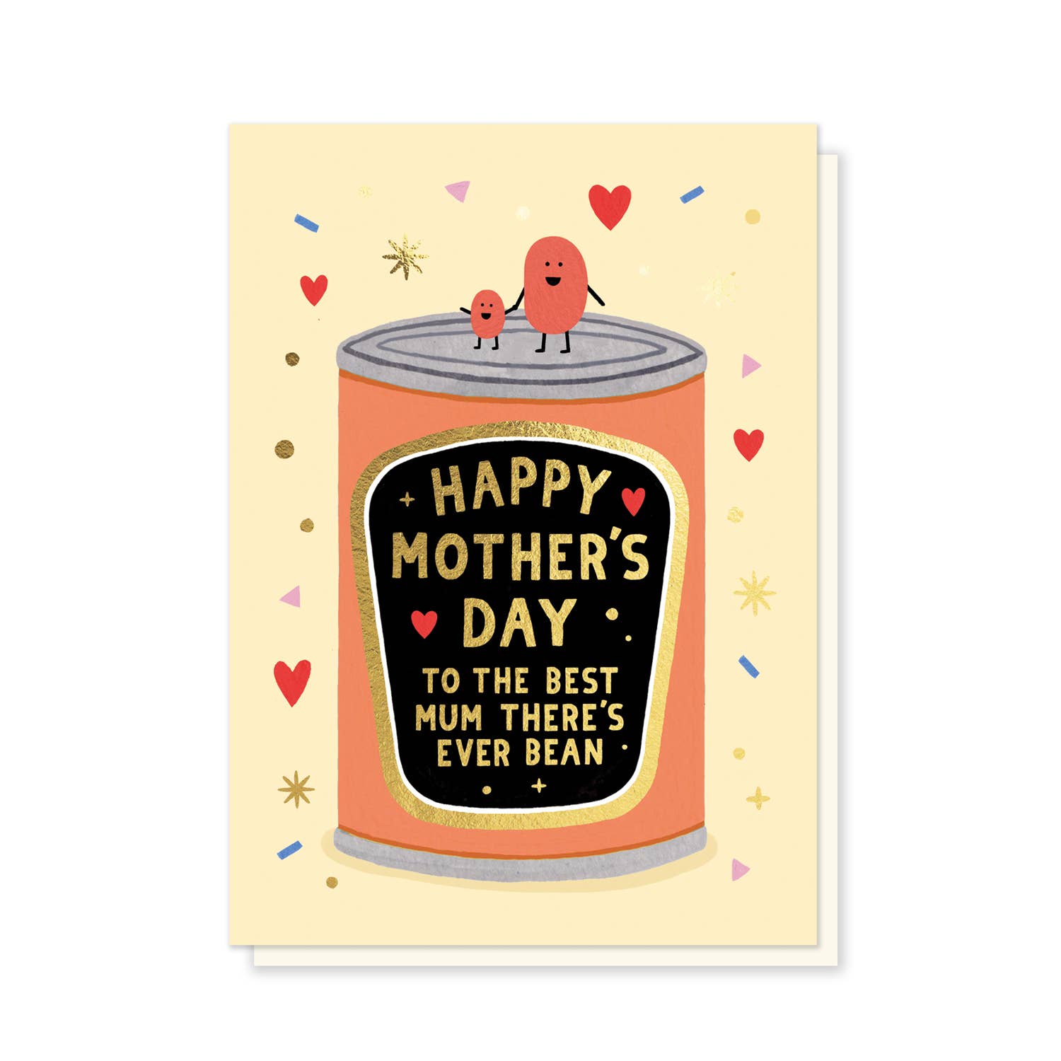 Stormy Knight Mummy Bean Mother's Day Card at Bibelot, Leek