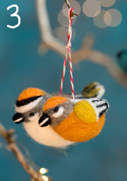 Namaste Fair Trade Felt Bird Decoration