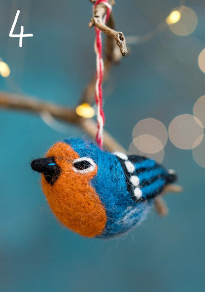 Namaste Fair Trade Felt Bird Decoration