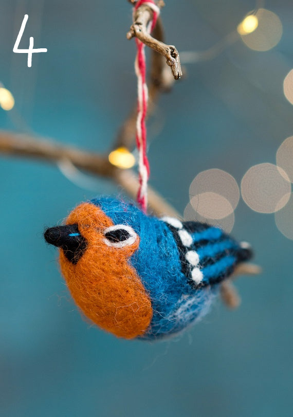 Namaste Fair Trade Felt Bird Decoration